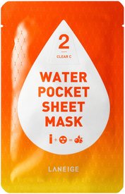 Water Pocket Sheet Mask Clear C (Nourishing)