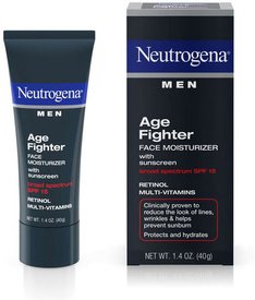 Men Age Fighter Face Moisturizer with Sunscreen Broad Spectrum SPF 15