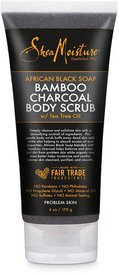 African Black Soap & Bamboo Charcoal Scrub
